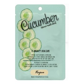 Mascarillas De Pepino Kit 10 Pz. Hayan K-beauty Normal                                                                                                