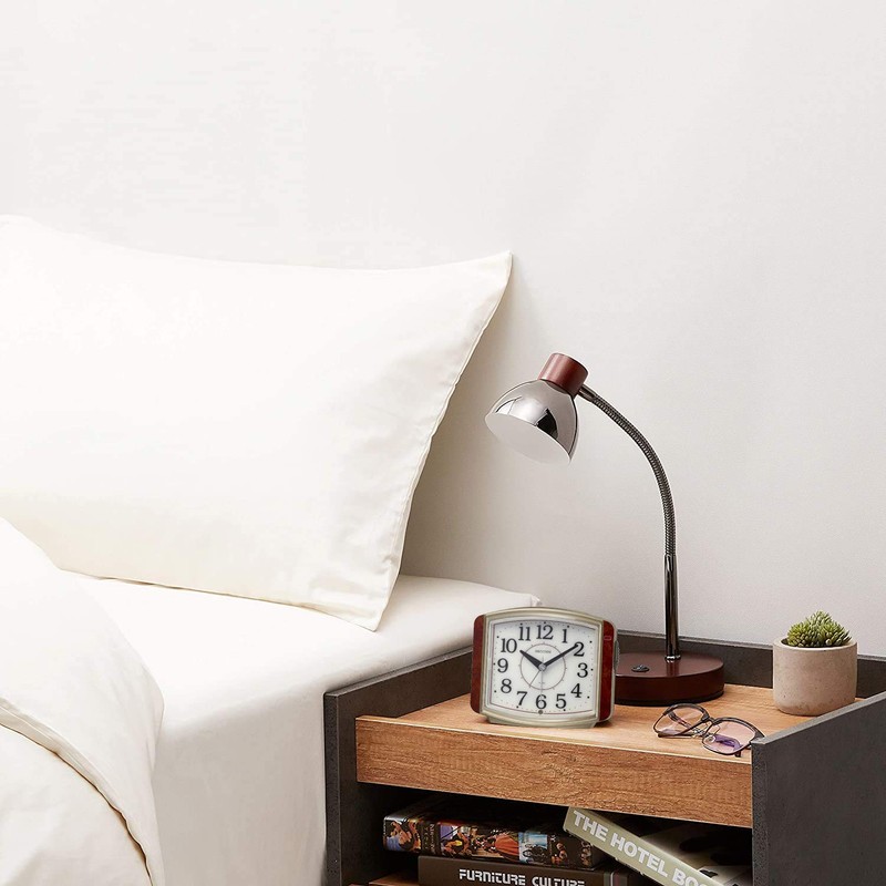 Rhythm (RHYTHM) Alarm Clock Analog Electronic Sound Alarm Dark Place