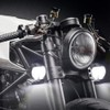 Aoling Motorcycle Fog Lamp, 12V Small LED Light, Bike Auxiliary