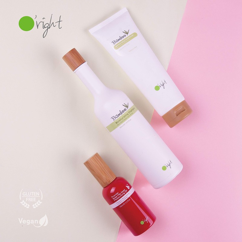 O'right Shampoo Bamboo 400ml | Nutrición hidratación y reparación p