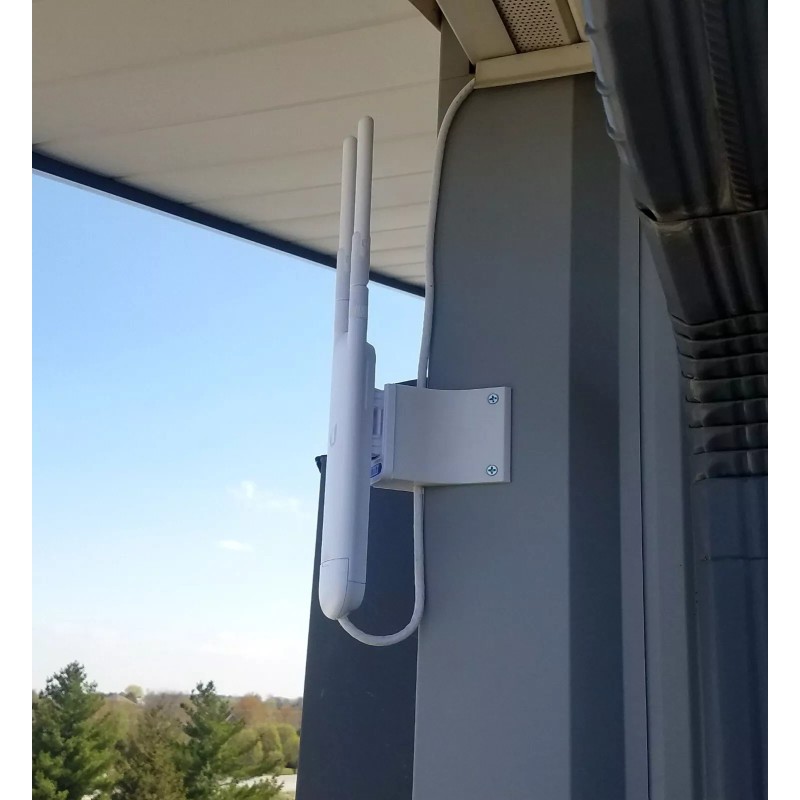3DEXCEL For Ubiquiti UAP-AC-M-US Mesh Wifi Outside Corner Mounting Bracket