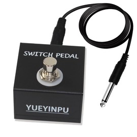 Yueyinpu Tap Switch Pedal For Guitar Effector Monmentary Foot-Switch (Unlatch Tap Switch)