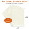 120 Sheets Linen Textured Cardstock Paper for Printing, Premium Thick
