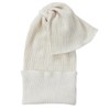 Cocoon Fit Silk Nightcap Made in Japan, white (off-white)