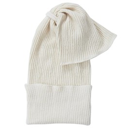 Cocoon Fit Silk Nightcap Made in Japan, white (off-white)