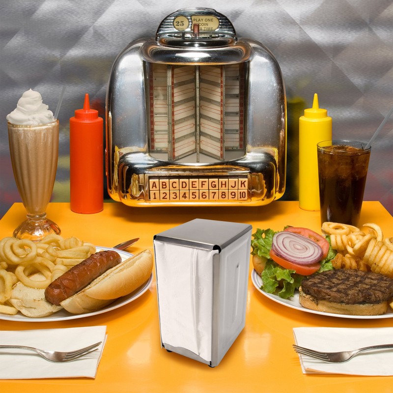 Back of House Ltd. Commercial Napkin Dispensers Tall-Fold Restaurant &