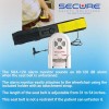 Secure Wheelchair Seat Belt Patient Alarm Set for Fall and