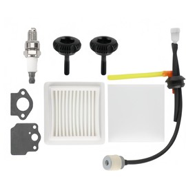 Hutdkte SRM2620 Air Filter Cover for Echo 2620 Tune Up Kit SRM 2620 SRM-2620T PAS-2620 PE-2620 PPT-2620 Trimmers Brushcutters with P021050880 Case