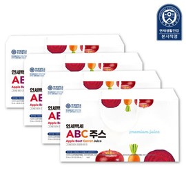 Yonsei Life & Health Yonsei Baekse ABC Juice 70ml 30 pouches 4 boxes (Total 120 pouches) / 연세생활건강 연세백세 ABC주스 70ml 30포 4박스 (총 120포)