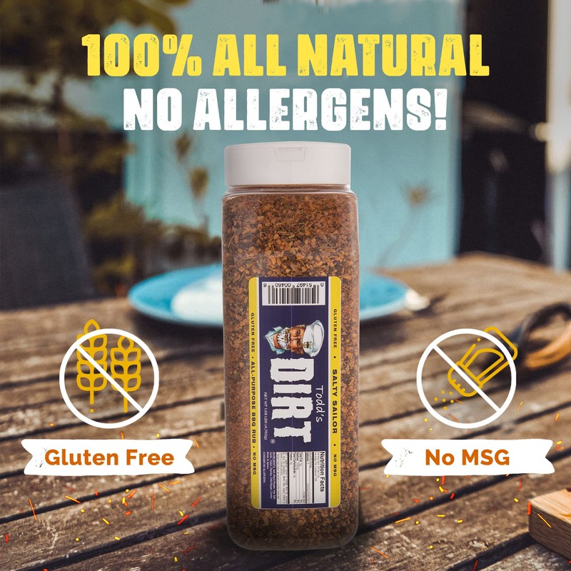 Todd’s DIRT - Salty Sailor DIRT Big Boy Bottle 26.88