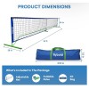 flybold Pickleball Net |Portable Set with/without 4 white|green|bl