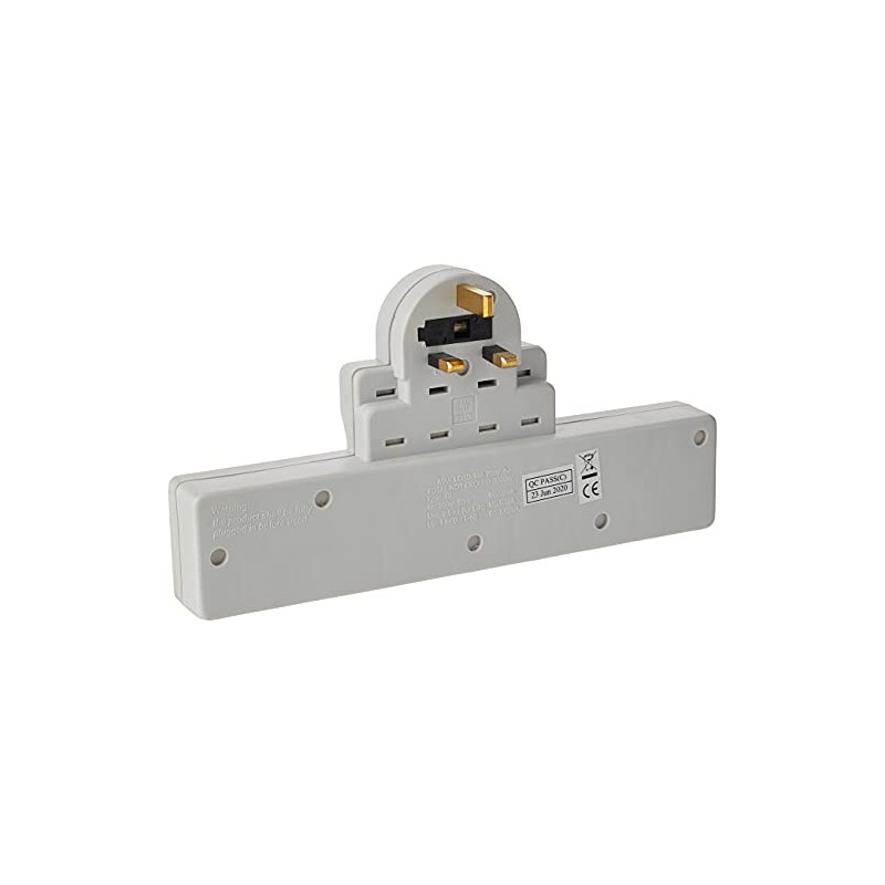 Pro-Elec 4 Gang Adaptor Switch, PL10031