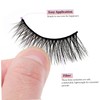 Minkissy False Lashes Natural Eyelashes Strips Fake Eyelashes Pack Comfortable