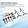2205 2300KV Motor 30A 4 in 1 ESC F4V3 Flight