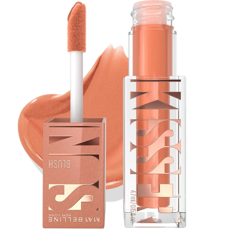 Maybelline Sunkisser - Rubor líquido multiusos y bronceador, mezclable, de