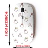 2.4G Wireless Mouse with Cute Pattern Design for All Laptops