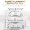 WB31M20 WB31M19 Porcelain Drip Pans by Blutoget - Compatible for