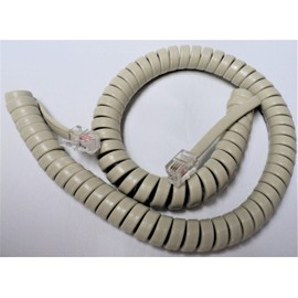 Ash 9 Ft Short Handset Cords Compatible with Norstar Nortel Phone Meridian M Series M7100 M7208 M7310 M7324 M2000 M2008 M2112 M2216 M2317 M2616 M5000 M5316 Receiver Curly Coil rj9 rj22 Wire