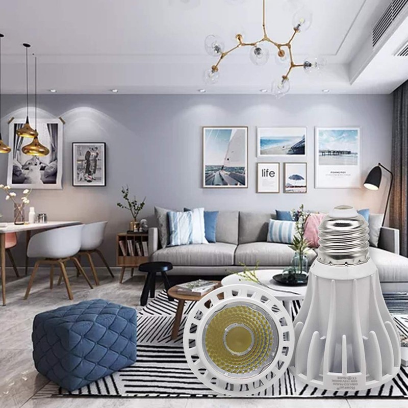 Rowrun PAR20 LED Bulbs 100W Equivalent 16W, Dimmable 6000K Cold