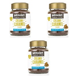 Beanies Decaf Creamy Caramel 50g Jars 3 Pack