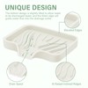 SAISN Silicone Soap Dish with Drain, SAISN Kitchen Soap Tray