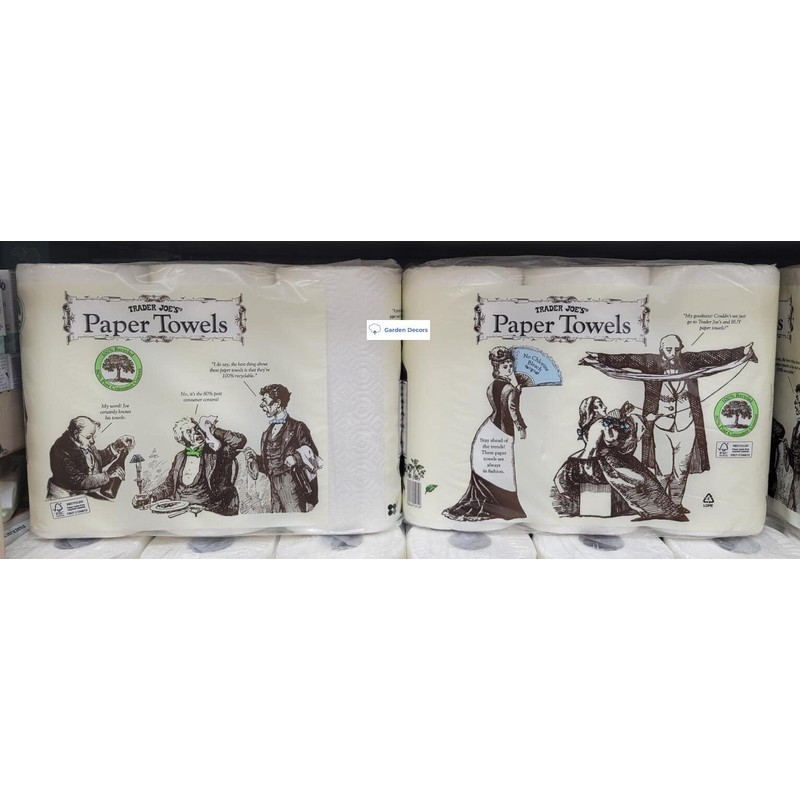 Trader Joe’s Paper Towels 100% Recycled (Two Bags)