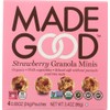 Made Good Organic Granola Strawberry Minis Multipack 24gx4 (Pack of