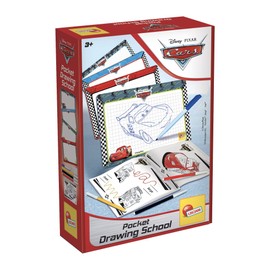 Liscianigiochi- Topolino Cars Pocket Drawing School, Colore, 92208