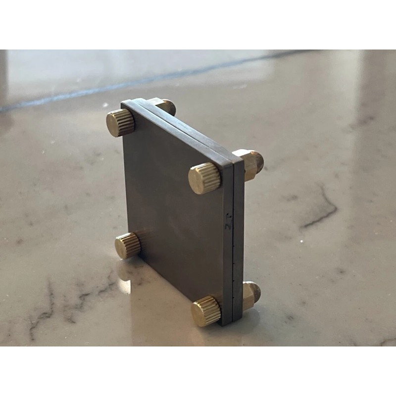 OZ-USA Titanium Crypto Seed Phrase Cold Storage Metal Plate 12-24