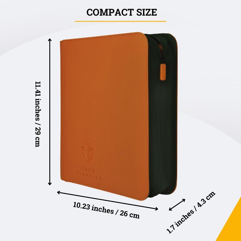 Card Guardian - Toploader binder 4 tasche sammelkarten album mit