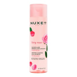 Nuxe Very Rose 3-in-1 Micellar Water, Soothing Facial Cleanser and Makeup Remover, with Rose Extract for Face & Eyes, 6.7 fl.oz