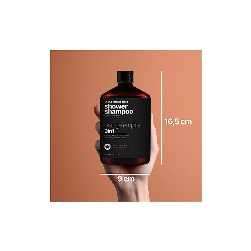 The Goodfellas'smile Orange Empire Shower Shampoo 500 ml