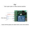 Wireless Remote Switch, Smart Home 433Mhz DC 12V 1CH Wireless