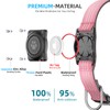 Upgraded AirTag Dog Collar, IP68 Waterproof Air Tag Dog Collar