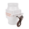 4in 270CFM Bilge Air Blower InLine Electric Waterproof White for