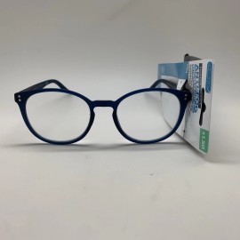 Foster Grant E440 Foster Grant Blue Light Joey Navy 1.50 BLAF Readers Reading Glasses ANTIFOG