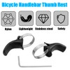 Yakamoz 1Pairs Bicycle Handlebar Thumb Rest, Universal Adjustable Road Bike