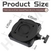 HTJYMY 2 Pack 2207003 Standard Low-Profile Swivel Base w/Hardware Compatible