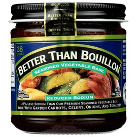 Better Than Bouillon Reduce Sodium Roasted Beef Base, 8 OZ (Pack of 6)