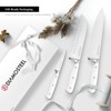 diamosteel White Knife Set, 3-Piece Knives Set for Kitchen with
