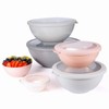COOK WITH COLOR Mixing Bowls with TPR Lids - 12