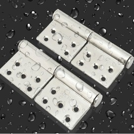 2 Pcs Door Hinges Butt Hinges Stainless Steel Hinges Door Hinges Door Hinges for Internal External Doors Hinges for Wood Ball Bearing Door Hinges Butt Hinges