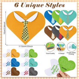 Motiskyy 30 Pcs Father's Day Cards for Church Bulk Best Dad Greeting Cards Religious Happy Father's Day Gifts for Sunday School Decoration Fun Activities Craft