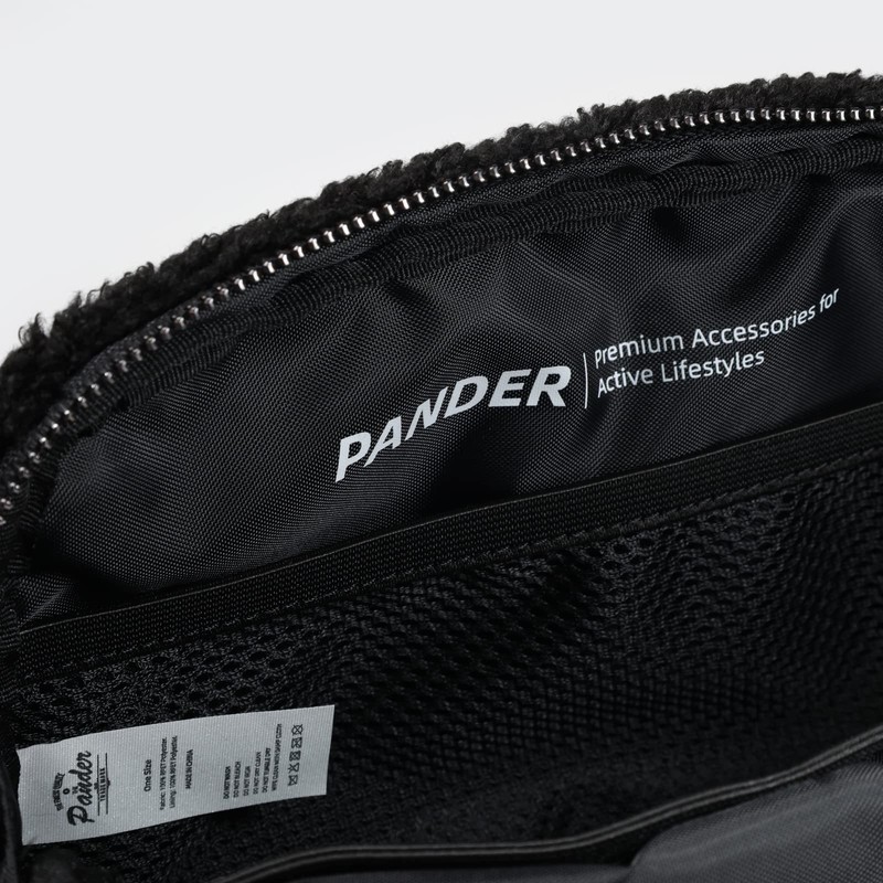 Pander Large 2L Fanny Pack Everywhere Fleece Belt Bag for