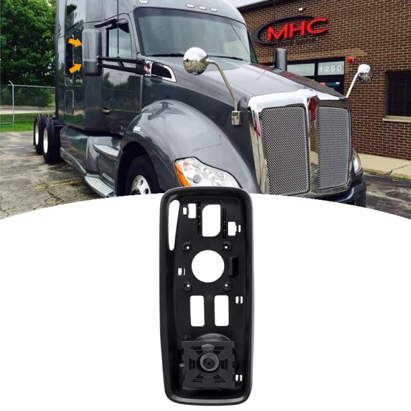 WenQi For Kenworth T680 T880 W990 Door Mirror Mounting Frame
