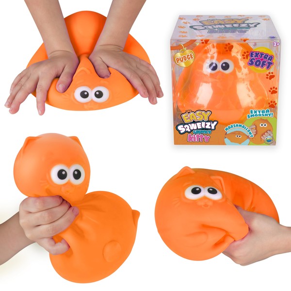 ORB Easy Sqweezy Pudge The Chunky Kitty - Squeeze This