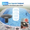 Anchor Sockets Covers, Pool Ladders and Railing Bases Accessories Set