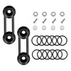 MUQIDA Bumper Quick Release, JDM Car Front Rear Bumper Fasteners