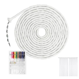 GMHLLES Curtain Weights for Hems Stylish And Exquisite Curtains Weights with Unique Net Curtaines Wire Design 5 M Curtain Heavy Lead Weight Tape for Increasing Curtains Weight and Preventing Flapping