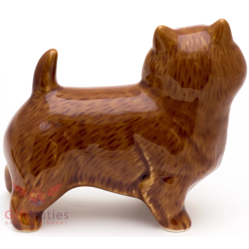 Porcelain Figurine of the Norwich Terrier Dog